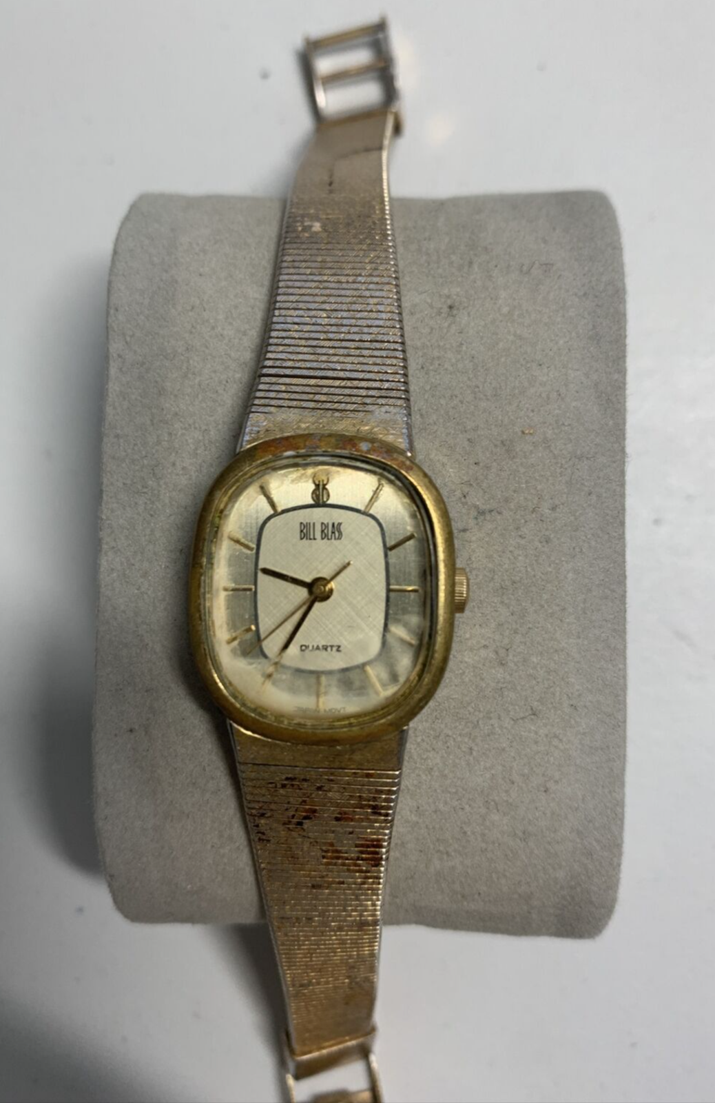 Bill Bass Watch Bracelet Gold Tone Womens Watch Bracelet Band
